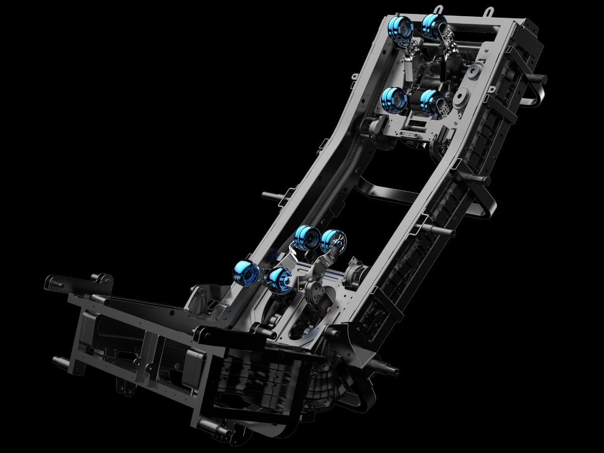 DUAL CORE Massage System with 2 Independent Massage Mechanisms
