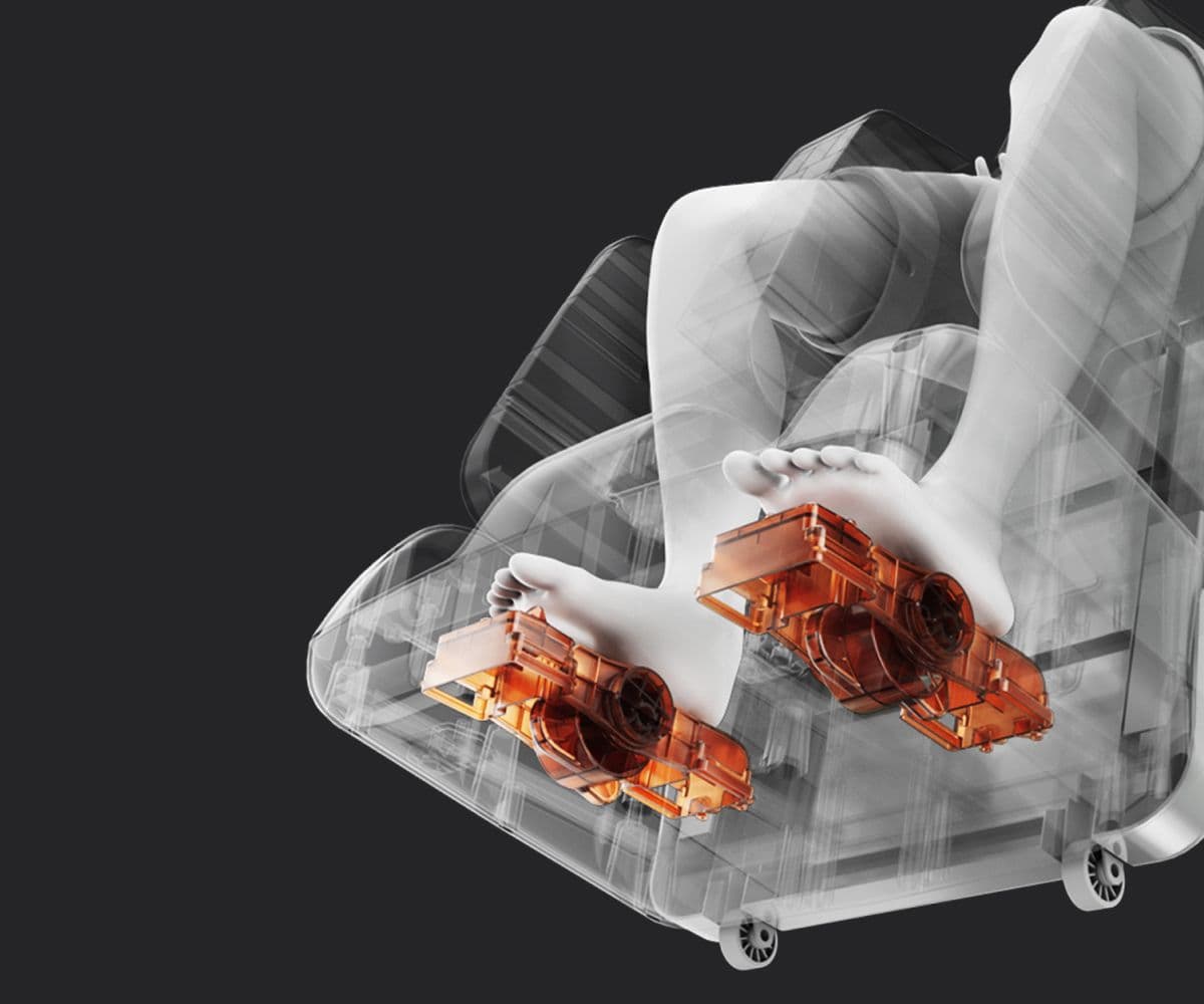 Reflexology - essential for quickly alleviating fatigue.