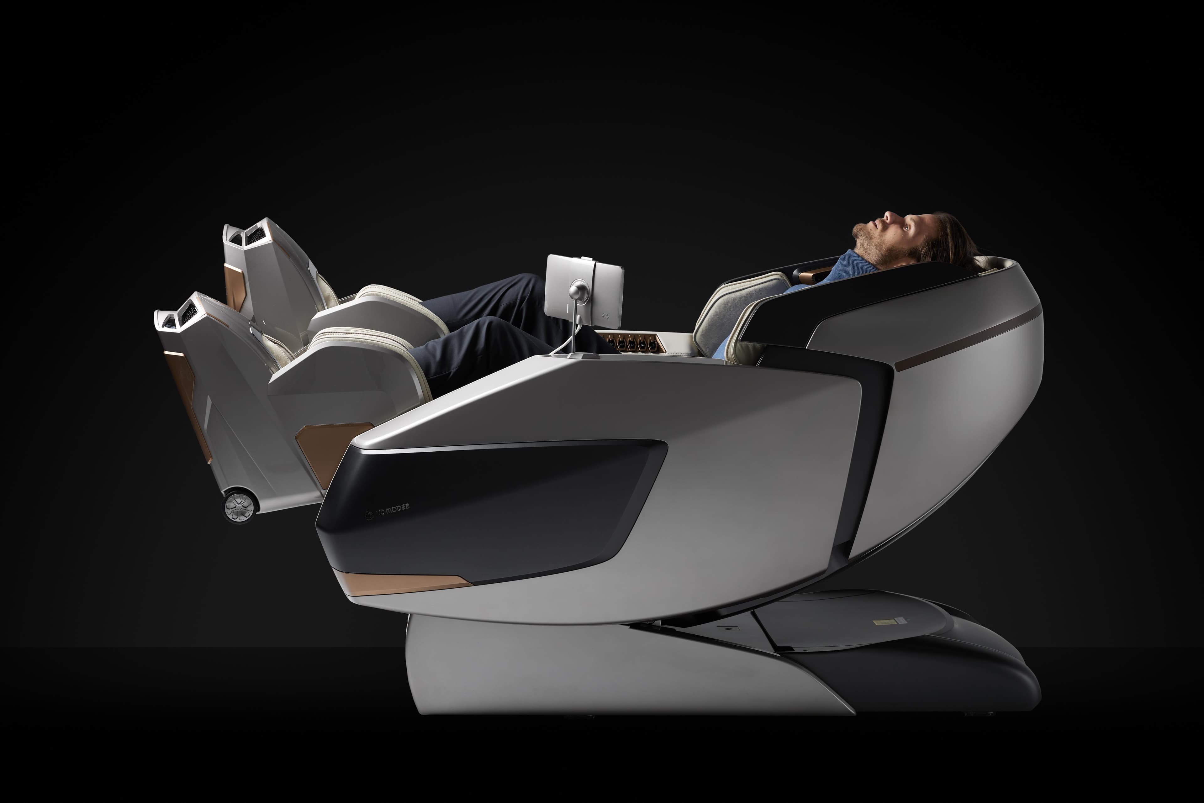 PRIME ROBO Genuine Leather Massage Chair