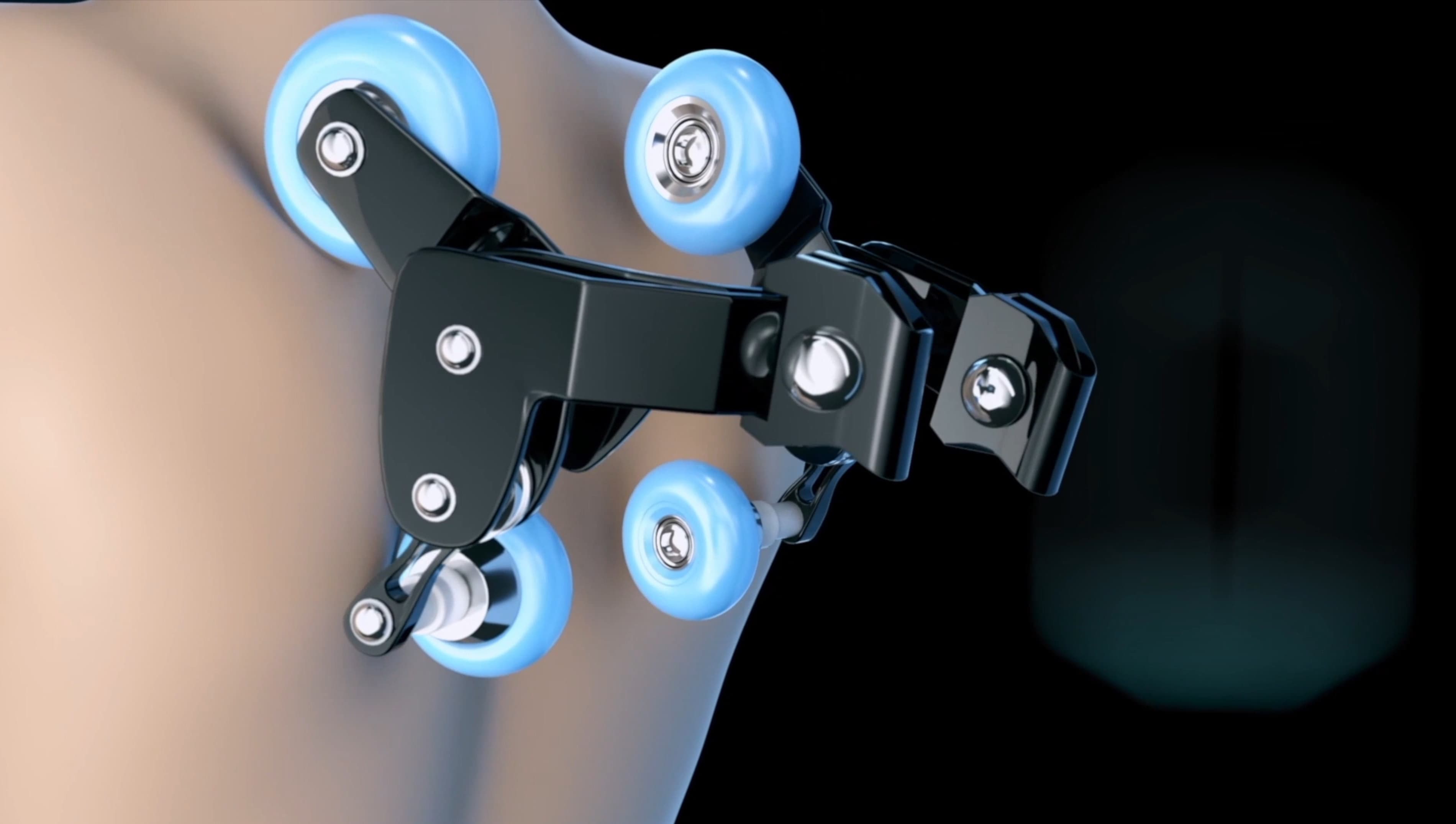 3D-type massage hands