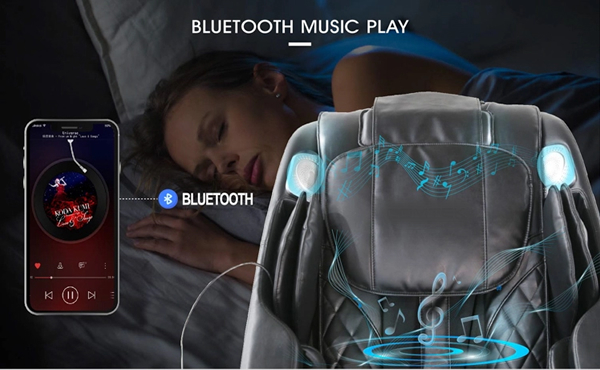 Everest Massage Chair with Bluetooth