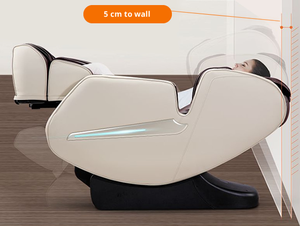 5 cm to wall