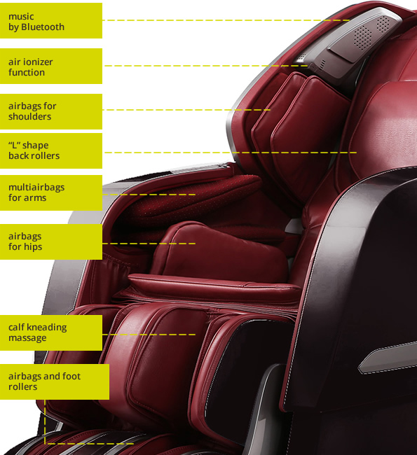 Komoder LUXOR Massage Chair