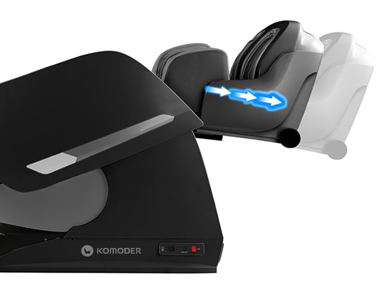 Komoder LUXOR is a great massage chair for tall users or anyone who needs a little extra leg room.