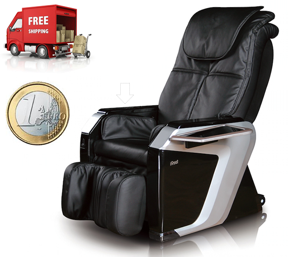 Komoder Commercial Vending Massage Chair Euro Coin Operated